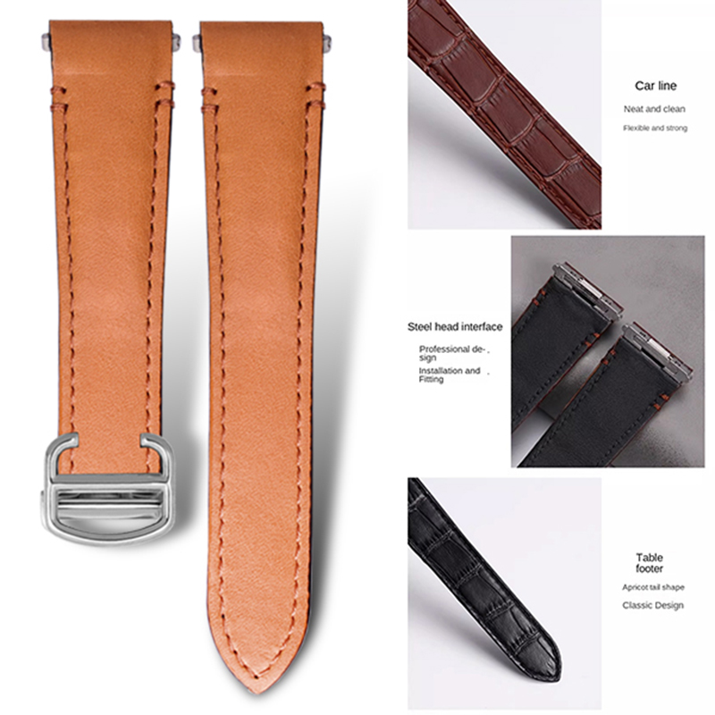 Cartier Watch Tank - Cinturino per orologio in pelle di