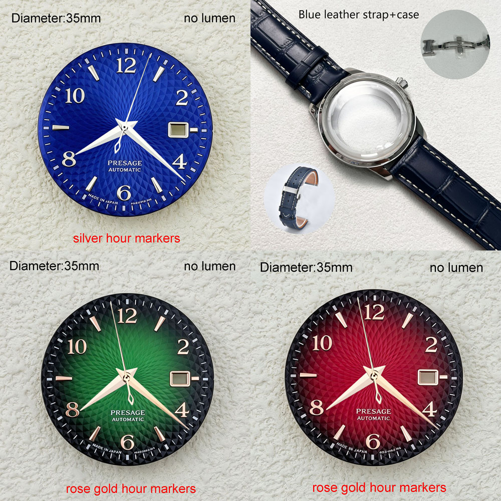 Seiko Watch Presage - Nuovo quadrante con logo NH35 da