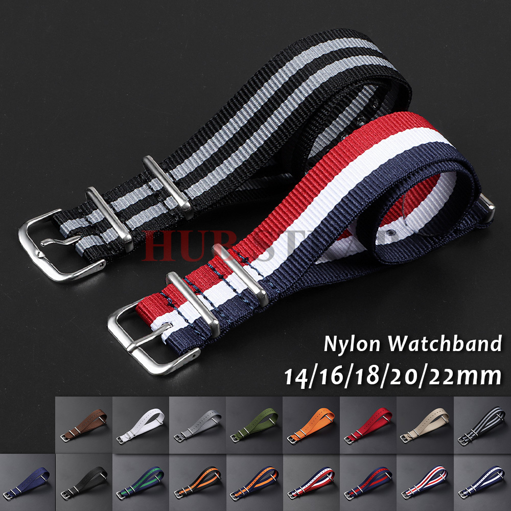 Nato Strap Nylon - Cinturino per orologio in nylon intrecciato