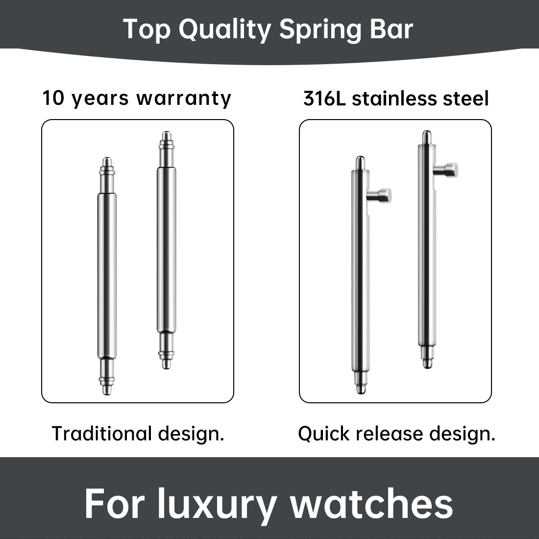 Maikes Barra a molla per orolo - Curved Spring Bar recensione e prezzo