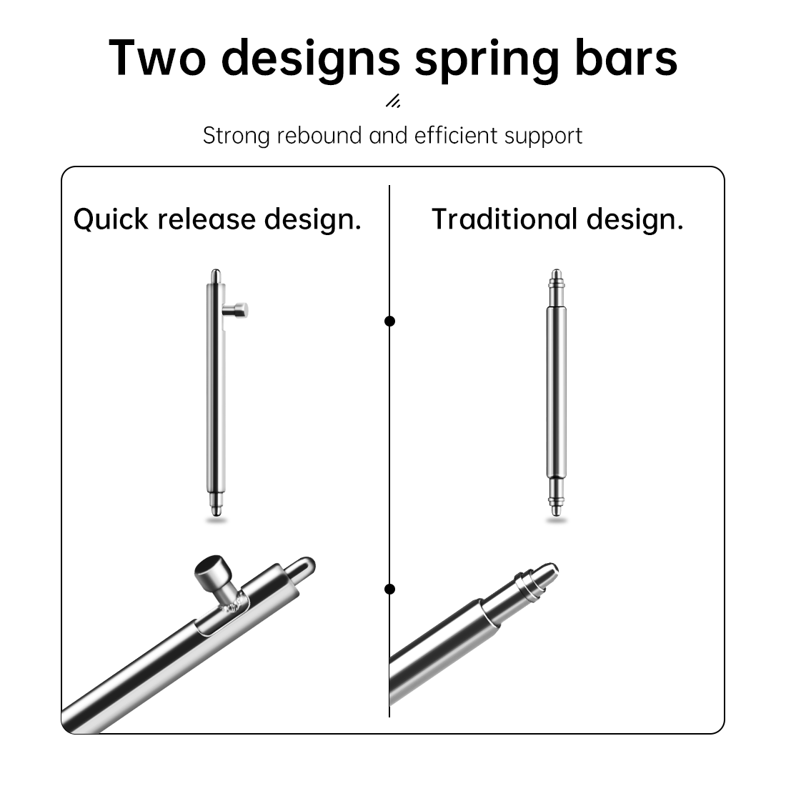 Maikes Barra a molla per orolo - Curved Spring Bar recensione e prezzo