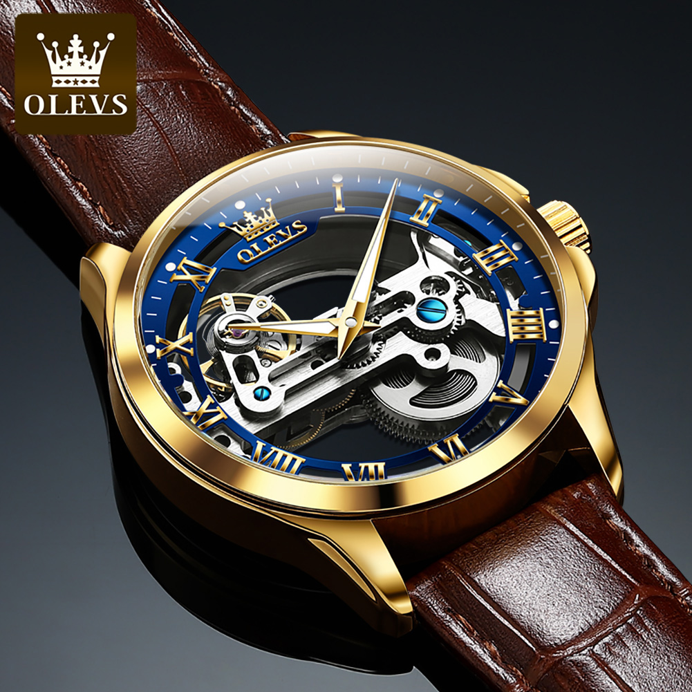OLEVS 6661 Orologio da uomo Or - Omega Watch Constellation recensione e prezzo