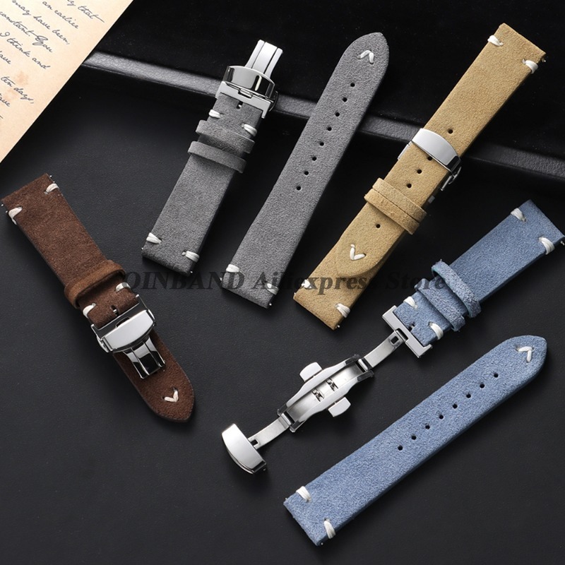 Cinturino per Orologio in Pell - Suede Strap Watch recensione e prezzo
