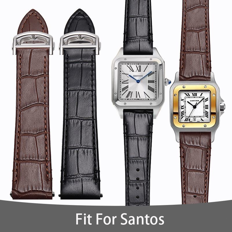 Cinturino per orologio in PELL - Cartier Watch Santos recensione e prezzo