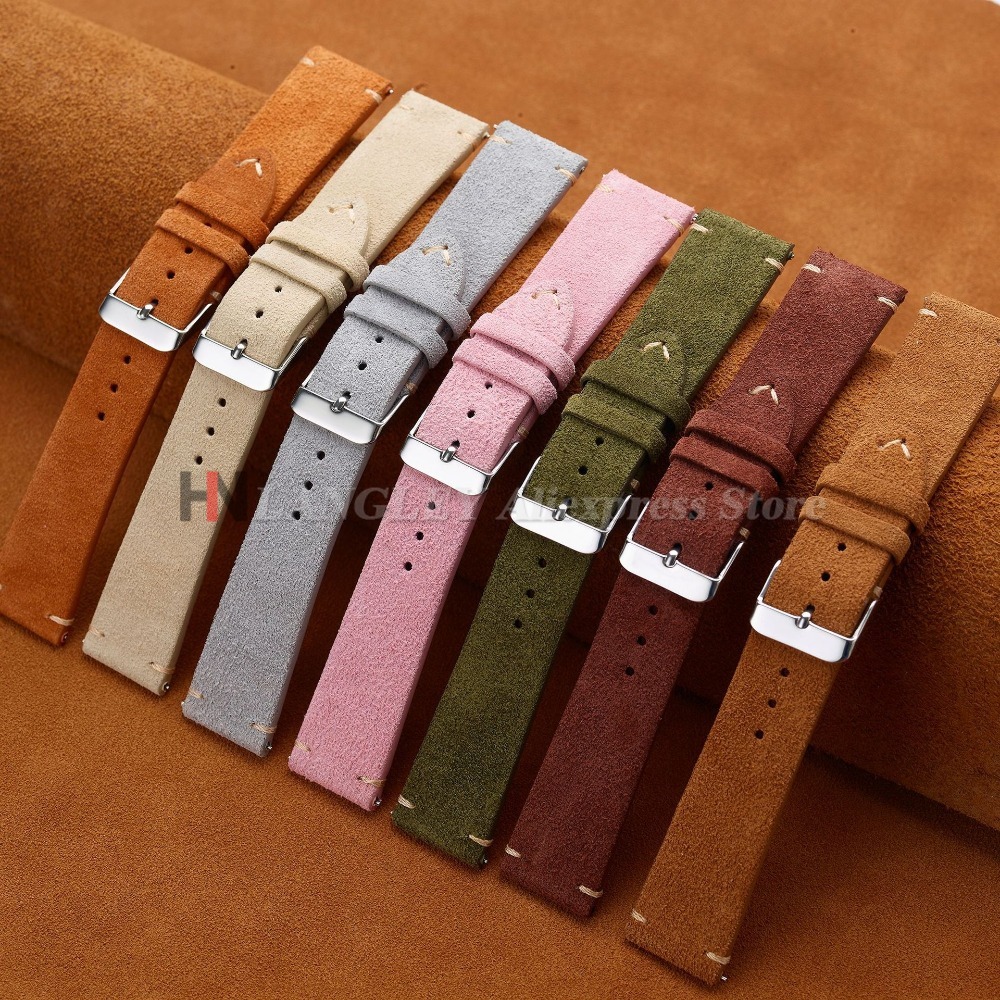 Cinturino per orologio in morb - Suede Strap Watch recensione e prezzo