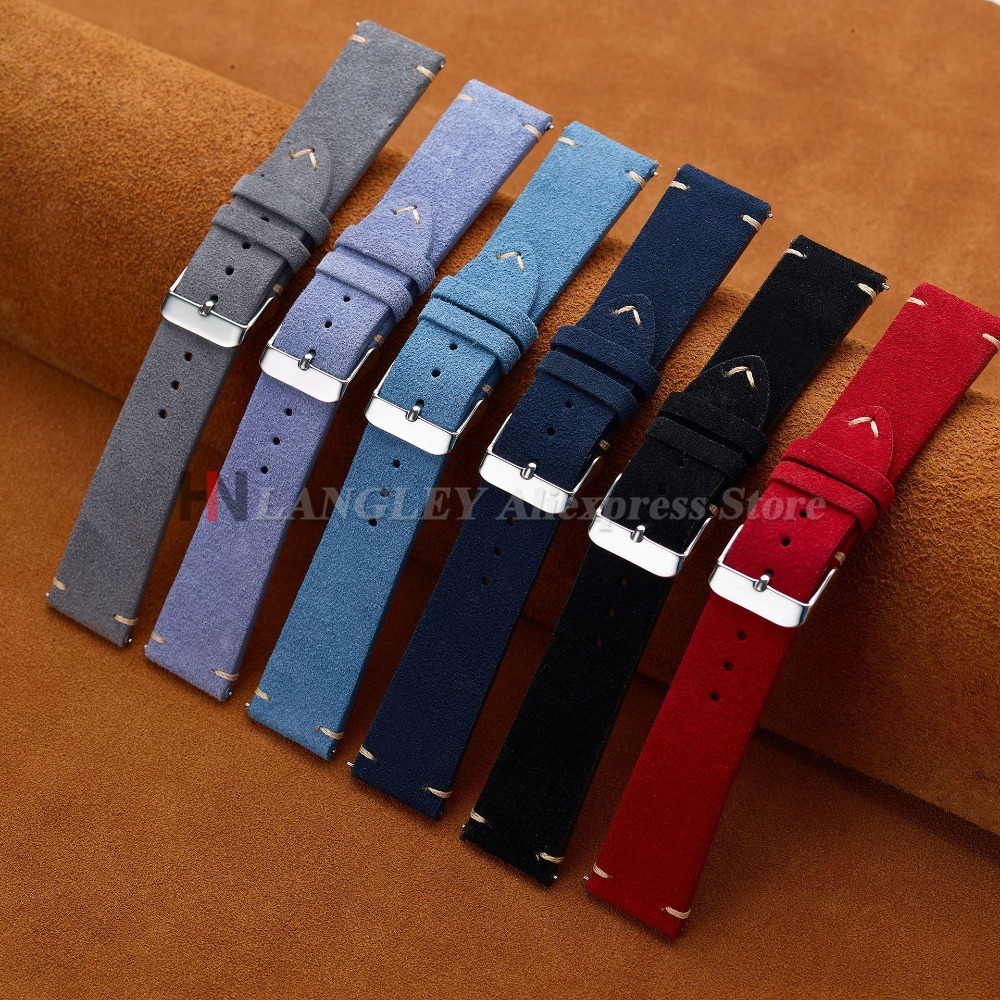 Cinturino per orologio in morb - Suede Strap Watch recensione e prezzo