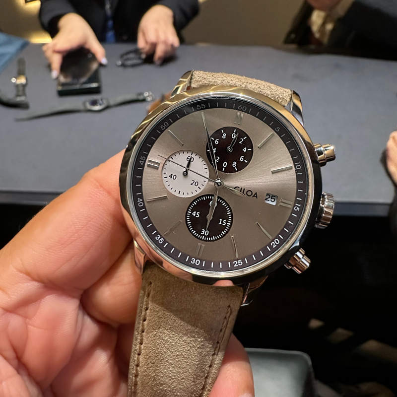 Orologio da polso da uomo CILO - Suede Strap Watch recensione e prezzo