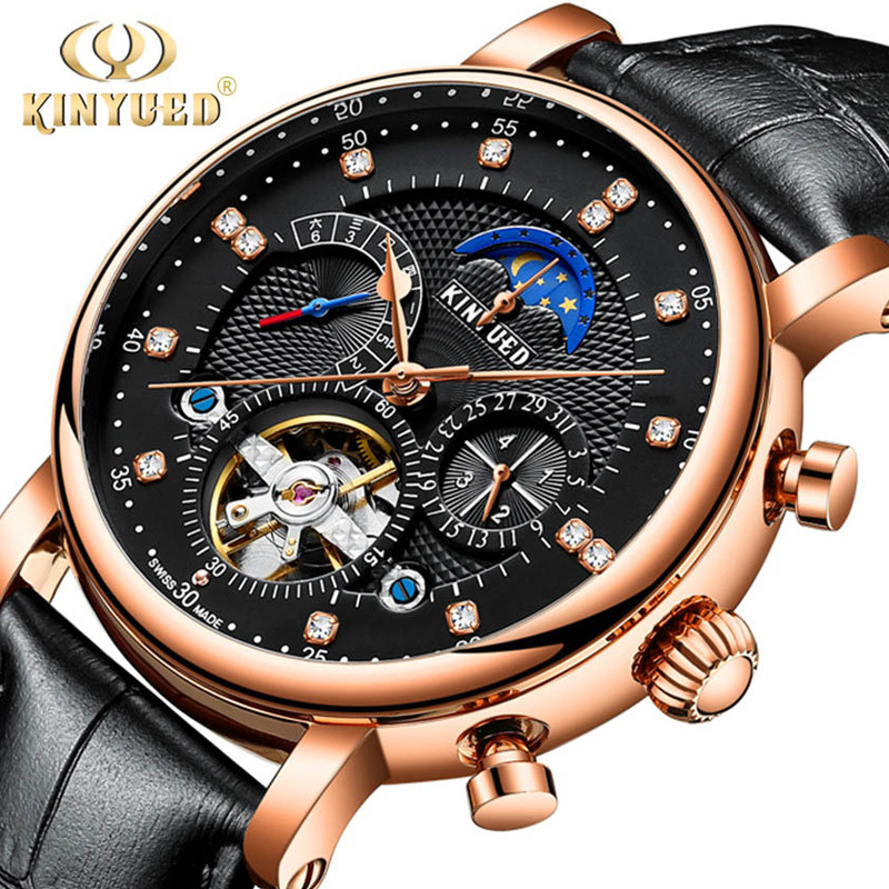 Marchio di lusso KINYUED orolo - Omega Watch Constellation recensione e prezzo