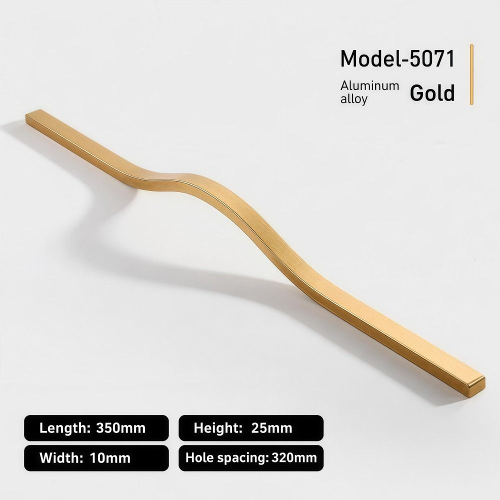 Maniglia per Mobile in Lega di - Curved Spring Bar recensione e prezzo