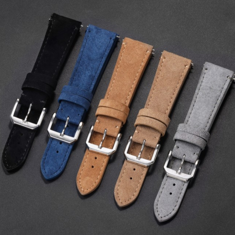 Cinturino per orologio in pell - Suede Strap Watch recensione e prezzo